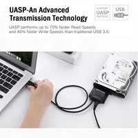 Adaptateur de câble USB 3.0 vers SATA 13 broches, convertisseur de disque dur SATA III II I, extension SSD 2,5'' 3,5'', connecteur externe HDD