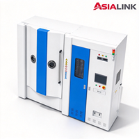 Ligne de production de revêtement PVD par électrolyse AsiaLink, équipement de placage ionique sous vide automatique respectueux de l'environnement avec pompe