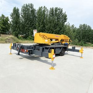 Grue télescopique tout-terrain 4x4 de 8 tonnes, fabriquée en usine, avec moteur, hauteur de levage de 22 m, à vendre - Product Image 4