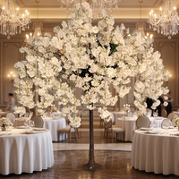 Künstlicher Seiden-Kirschblütenbaum für Innendekoration, Hochzeiten, Restaurants, Tisch- und Bodendekoration, Party-Hintergrund-Dekor