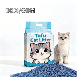 Mengzhua Fabrikası Doğrudan Satış Yüksek Kalite %100 Doğal Yüksek Emici Koku Kontrolü Tofu Kedi Kumu Atılabilir Çevre Dostu - Product Image 1