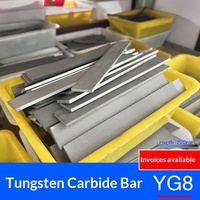Barre d'outillage de tournage en carbure cémenté d'acier au tungstène YG8, ultra-dur, résistant à l'usure, alliage de 100 mm de long