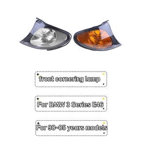 Piezas de automóvil para BMW Serie 3 E46, faro delantero de coche, luz de esquina delantera, luz de giro 320i, luz de borde <span class=keywords><strong>325i</strong></span>, modelos de <span class=keywords><strong>98</strong></span> ~ 05 años - Product Image 2