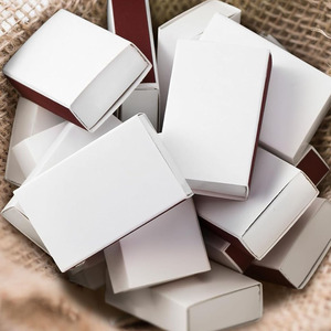 B539 trống phù hợp với container tự làm lưu trữ hộp khách đám cưới cô dâu bé tắm Halloween bên ủng hộ màu trắng tùy chỉnh phù hợp với hộp - Product Image 3