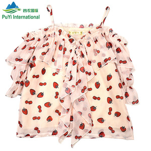 PUYI blusa <span class=keywords><strong>de</strong></span> seda <span class=keywords><strong>de</strong></span> verano <span class=keywords><strong>ropa</strong></span> usada <span class=keywords><strong>de</strong></span> mujer al por mayor camisas florales <span class=keywords><strong>de</strong></span> Nueva <span class=keywords><strong>York</strong></span> <span class=keywords><strong>ropa</strong></span> <span class=keywords><strong>de</strong></span> <span class=keywords><strong>segunda</strong></span> <span class=keywords><strong>mano</strong></span> para la venta - Product Image 4