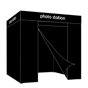 Khung Ảnh Màu Đen Ngoài Trời Bằng Thép 0808 Lều Gazebo Quảng Cáo In Tùy Chỉnh Bật Lên Gấp Gọn Cho Lều Triển Lãm Thương Mại - Product Image 2