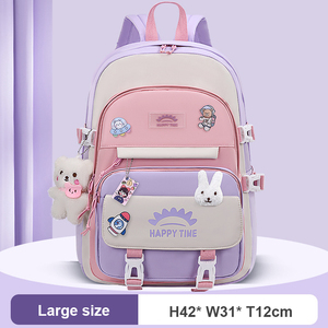 Mochila escolar para niños, bonita mochila de dibujos animados para niñas, <span class=keywords><strong>mochilas</strong></span> escolares de secundaria, mochila de almacenamiento de libros, mochila de estudiante de moda - Product Image 6