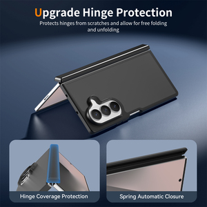 Coque de téléphone <span class=keywords><strong>portable</strong></span> pliable personnalisée pour Samsung Z Fold 7 8 Ultra avec protection de charnière, toucher soyeux doux, finition mate et antichoc - Product Image 3