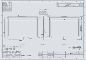 Trong Suốt Tùy Chỉnh Air-Gaped Pcap Màn Hình Cảm Ứng 65 Inch EETI Glass Screen Panel Cảm Ứng Điện Dung Overlay Kit - Product Image 5