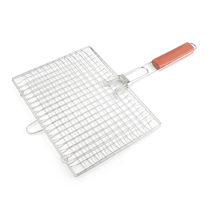 BBQ Barbecue Roasting Shaped <strong>Fillet</strong> Grilling Basket <strong>Grill</strong> Net - Product Image 2