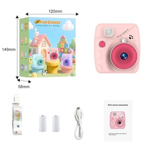 Cámara Impresora, Nueva Llegada, Cámara de Impresión Instantánea de Papel a Color para Niños, Cámara Digital HD Portátil con Pantalla de 2.4 Pulgadas, ABS+Silicona - Product Image 4