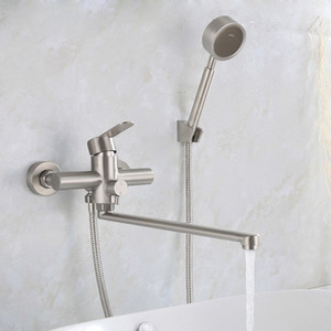 Настенный смеситель с 2 отверстиями для раковины - Product Image 4
