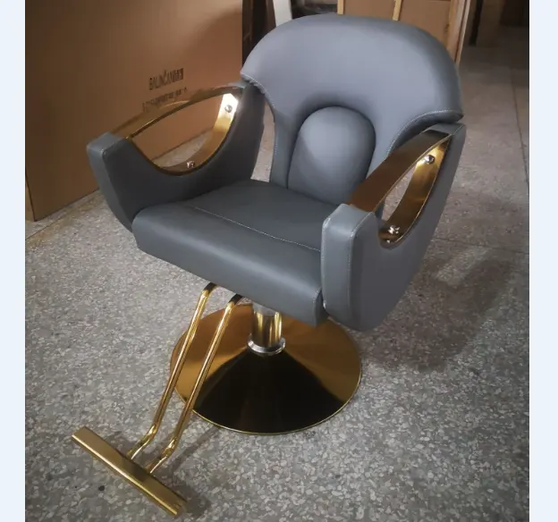 Cadeira de salão para estilização de cabeleireiro, cadeira de salão para estilizar, promoção QZ-MY86A-2, venda imperdível