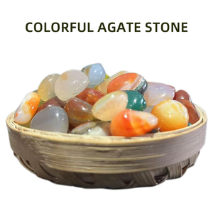 Moderno premio agata decorazioni pietre per il giardino e la casa agata naturale pietre per il paesaggio di pavimentazione e arredamento - Product Image 6