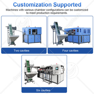 Máquina Automática de Soplado de Plástico ORME, Máquina para Fabricar Botellas de PET, Máquina de Moldeo por Soplado de 3 Cavidades, Precio - Product Image 3