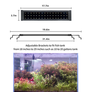 GAKO CPL-60 24W SMD5730 48LED 金属鱼缸灯带可伸缩支架环保型 - Product Image 5