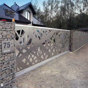 Lưới Mắt Cáo Ngoài Trời Kiến Trúc & Cổng Tấm Chắn Kim Loại Trang Trí Riêng Tư Tấm Chắn Hàng Rào Sân Vườn - Product Image 1