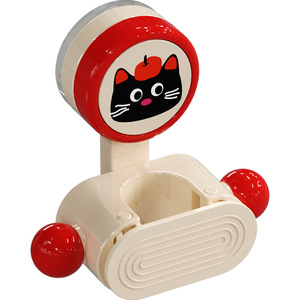 Suction Cup Mop <b>Clip</b> Wall Mounted Plastic Minimalist White Bathroom Mop Holder <b>Hook</b> - Product Image 5