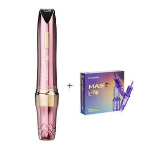 เครื่องสักสแตนเลสไฟฟ้าสำหรับแต่งหน้าแบบถาวรแบบไร้สาย2.2-3.2มม. แบบ P60แท่ง - Product Image 1