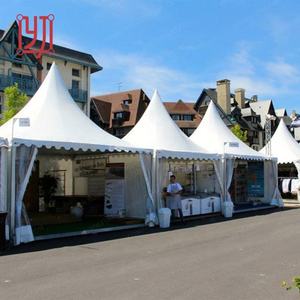 Nuevos Artículos en el Mercado Chino: Carpa Pagoda con Estructura de Aluminio y Múltiples Paredes para Puestos de Comida, 3x3m, 4x4m, 5x5m - Product Image 5