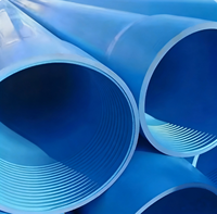 Tuyau de revêtement fileté en PVC-U de grand diamètre 315-600 mm pour le forage de puits d'eau et les projets d'eau souterraine