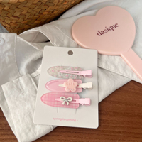 UME – Nouveaux ensembles de pinces à cheveux en acrylique à motif écossais personnalisables pour femmes, avec nœud en forme de cœur et fleur, style mignon pour filles