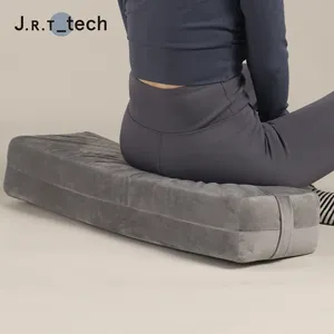 矩形垫海绵支撑冥想瑜伽和瑜伽拉伸枕头