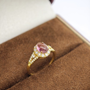 แหวนเพชรทัวร์มาลีนเงินแท้ 925 จาก UM Jewelry เหมาะสำหรับทุกเพศ ใส่ได้ทุกวัน ของขวัญวันครบรอบแต่งงาน - Product Image 6