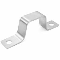Pièces de support en alliage d'aluminium sur mesure, estampées et pliées, finition brossée, polie et anodisée, composants en tôle OEM, usine