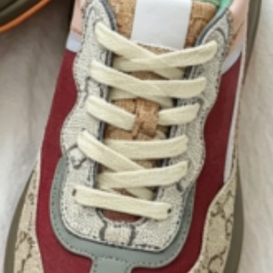 Zapatillas de tenis multicolor de punta redonda, modernas y lujosas, con estampados y suela gruesa, cómodas para caminar. - Product Image 3