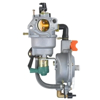Nouveau carburateur à double carburant Hon Da 4.5KW 6KW 8kw 190F GX360 GX420 GX390 188F 177F GAZ GPL CNG Système de carburant pour moto 190F GX360