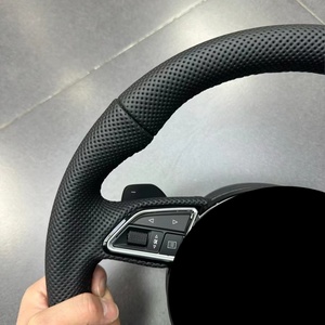 Accesorios para Automóviles Más Vendidos, Volante de Cuero y Fibra de Carbono para Audi S6 S7, Juego Completo de Volante para Automóvil - Product Image 4