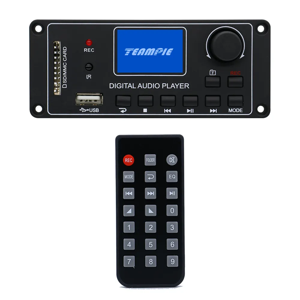Portable MP3 Music Player TPM156 USB BT MP3 Audio Player Module Car Mp3 Player Usb