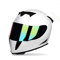 Nouveau casque de moto modulaire rabattable intégral avec matériaux PC/ABS/PP