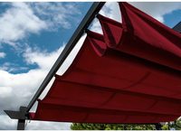 Pergola de jardin en aluminium et acier avec toit à lames, 9 x 9 pieds, pour piscine, patio, gazebo