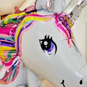 Nouveau 3D carton grand dessin animé ballon arc-en-ciel cheval ballon en aluminium feuille globo <span class=keywords><strong>Licorne</strong></span> enfant <span class=keywords><strong>anniversaire</strong></span> ballon d'hélium - Product Image 2