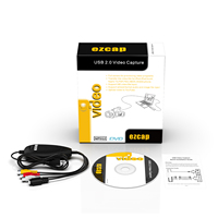 Ezcap172-tarjeta de captura de vídeo compuesta analógica, compatible con Windows, USB
