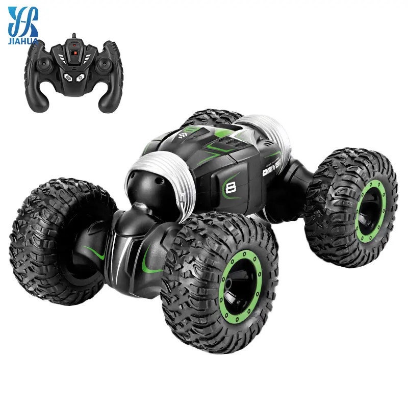 Hot Selling 1:16 2.4G Rc Car Double-Sided 4WD Climbing LED Light Remote Control Drift Rc Stunt Car