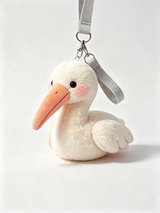 Peluche de Ibis Crestado, Peluche de Animal Raro Personalizado, Muñeco de Peluche de Zoológico, Regalo de Recuerdo, Venta al por Mayor - Product Image 2