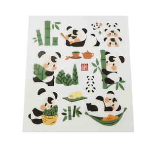 Feuilles d'autocollants personnalisés Kawaii Fruits et Animaux, Décalcomanies transparentes <span class=keywords><strong>en</strong></span> PET Mignonnes Lapin Pêche avec Bordure Blanche, Lots <span class=keywords><strong>en</strong></span> Gros pour Scrapbooking et Loisirs Créatifs - Product Image 2