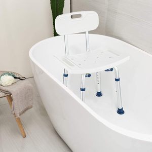 Chaise de douche avec petit <span class=keywords><strong>tabouret</strong></span> de douche amovible pour douche intérieure, chaise de <span class=keywords><strong>baignoire</strong></span> étroite, siège de douche réglable pour personnes âgées - Product Image 2