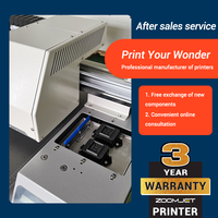 Machines d'impression DTF à plat UV Zoomjet pour petites entreprises, imprimante Xp600 à 2 têtes, prix