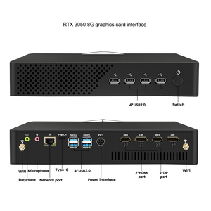 Topton PC game Mini, MV200 Nvi-dia RTX 3050 8G GDDR6 Core I9 I7 I5 <span class=keywords><strong>Desktop</strong></span> Gamer Mini komputer 2 * HD2.1 2 * DP1.4 4x8K UHD - Product Image 6