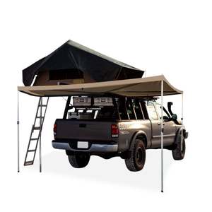 <span class=keywords><strong>Prix</strong></span> usine 4x4 SUV abri extérieur <span class=keywords><strong>camping</strong></span>-<span class=keywords><strong>car</strong></span> tente 270 degrés voiture côté auvent avec tissu Oxford toit voiture toit 270 auvent - Product Image 1