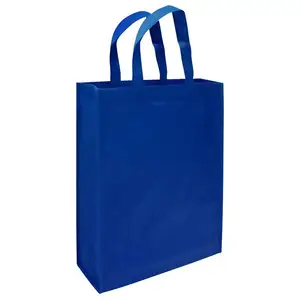 Многоразовая простая рекламная Сумка-тоут, ПП нетканые сумки китайского бренда, цветная Складная Нетканая сумка для покупок