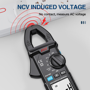6000 Counts TRUE-RMS <strong>Digital</strong> Clamp <strong>Meter</strong> AC Ammeter <strong>Multimeter</strong> Car Repair Current Volt Capacitor Ohm Hz Tester AC Clamp <strong>Meter</strong> - Product Image 4