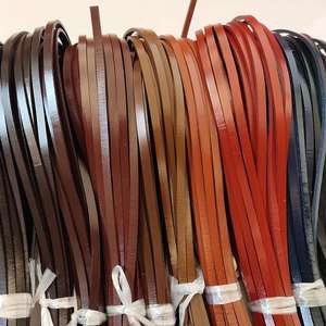 สายหนังวัวแท้ขนาด3.0มม. สีดำน้ำตาลแท้เครื่องประดับหัตถกรรมวัสดุสร้อยข้อมือสายสร้อยคอ - Product Image 4