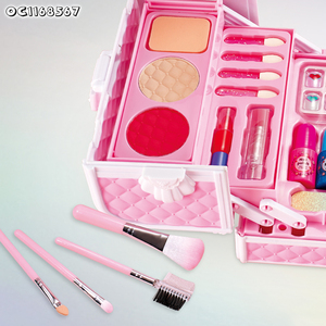 Powder Blusher Box Eye Shadow Nail Gel Polish Kit <strong>Girls</strong> Items Toy <strong>Beauty</strong> Salon Make up Makeup Sets Full Box Toy for Wholesale - Product Image 5