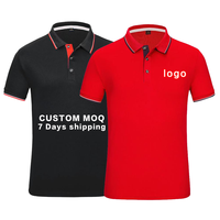 Polo unisexe en gros à prix abordable, personnalisable avec logo imprimé ou brodé, uniforme de travail, séchage rapide, coupe classique, 100 % polyester