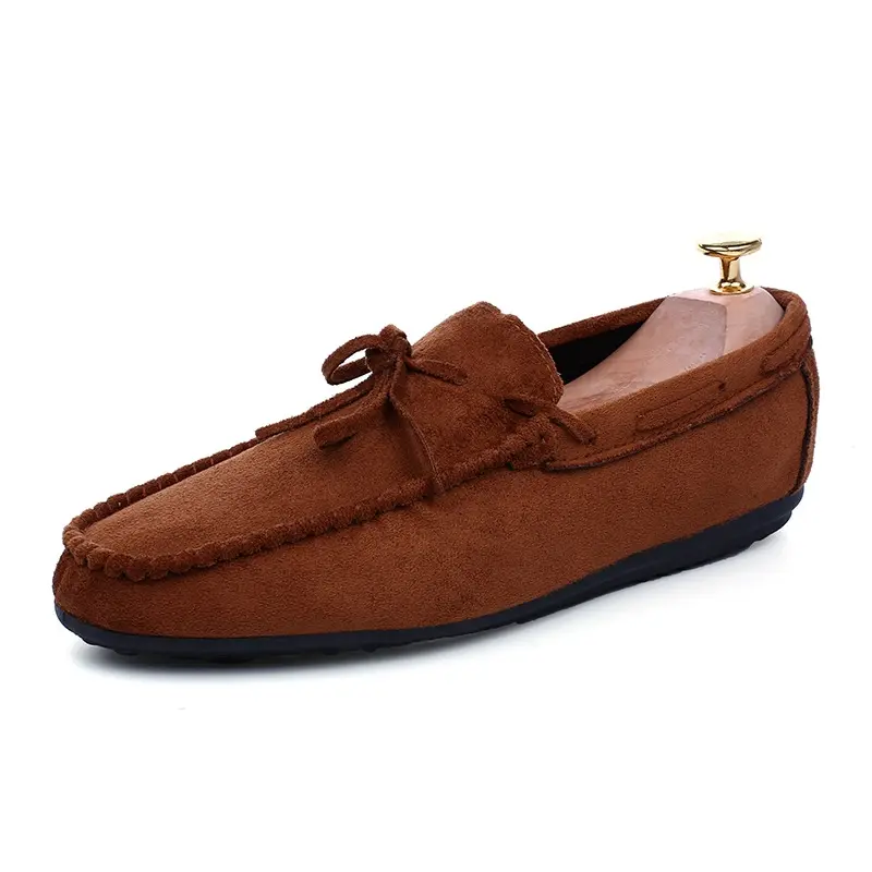 New design dress gommino male shoes comfortable soft sole formal loafer slip on casual shoes men